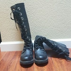 Grunge Tall Boots